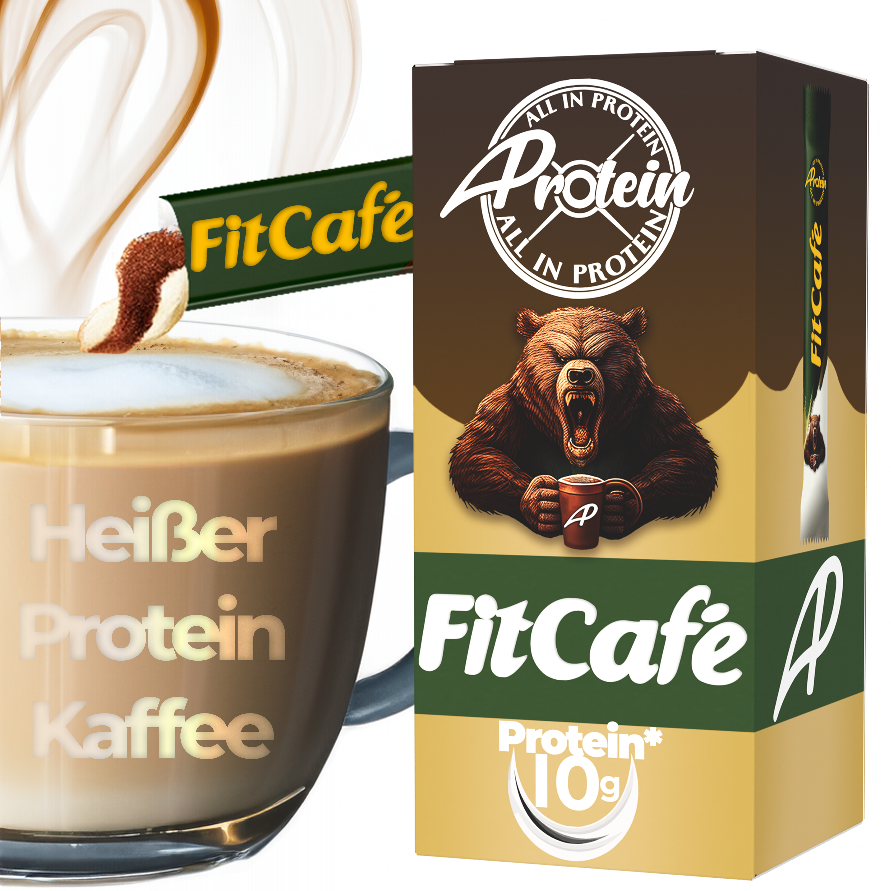FitCafé 10 Protein Kaffeesticks