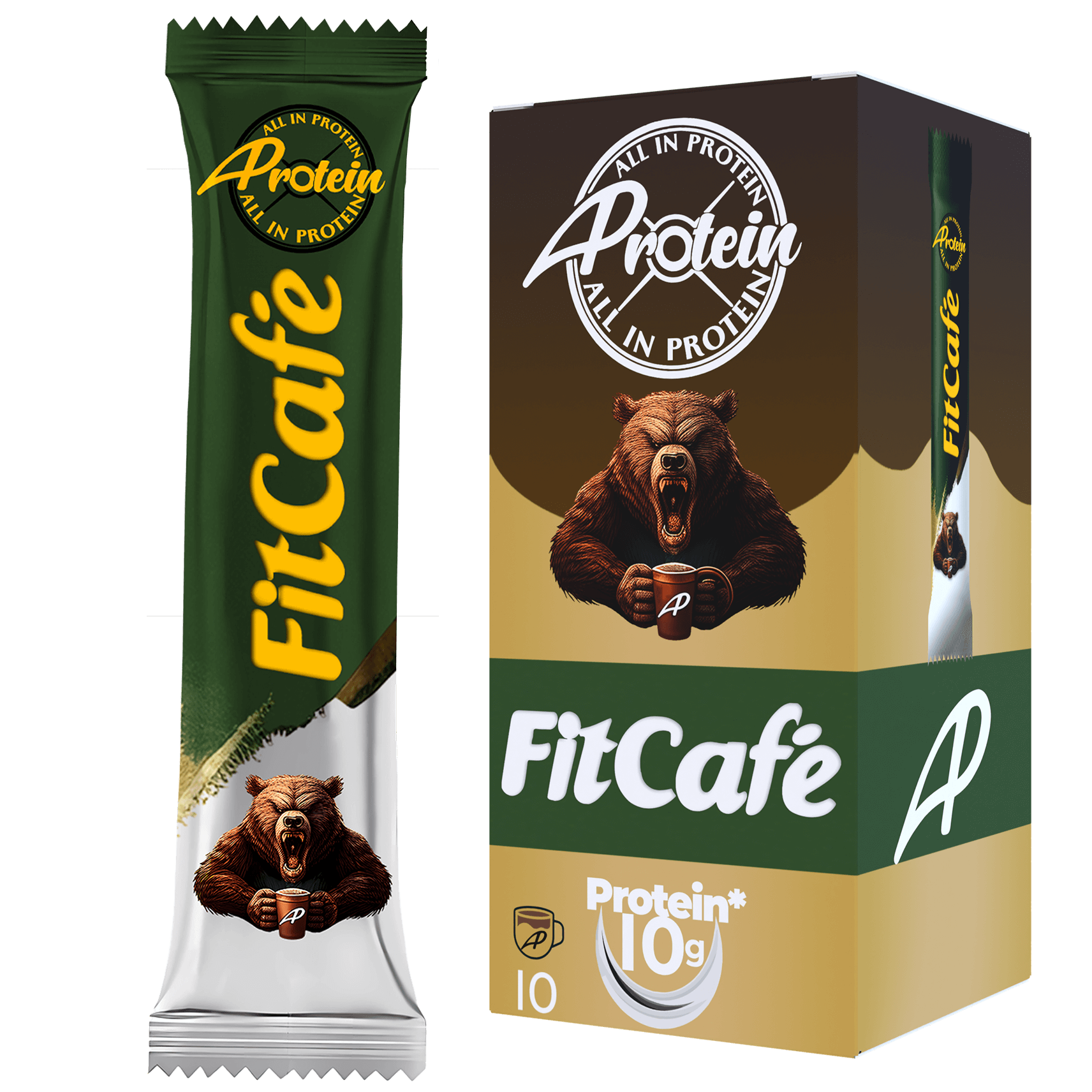 FitCafé 10 Protein Kaffeesticks