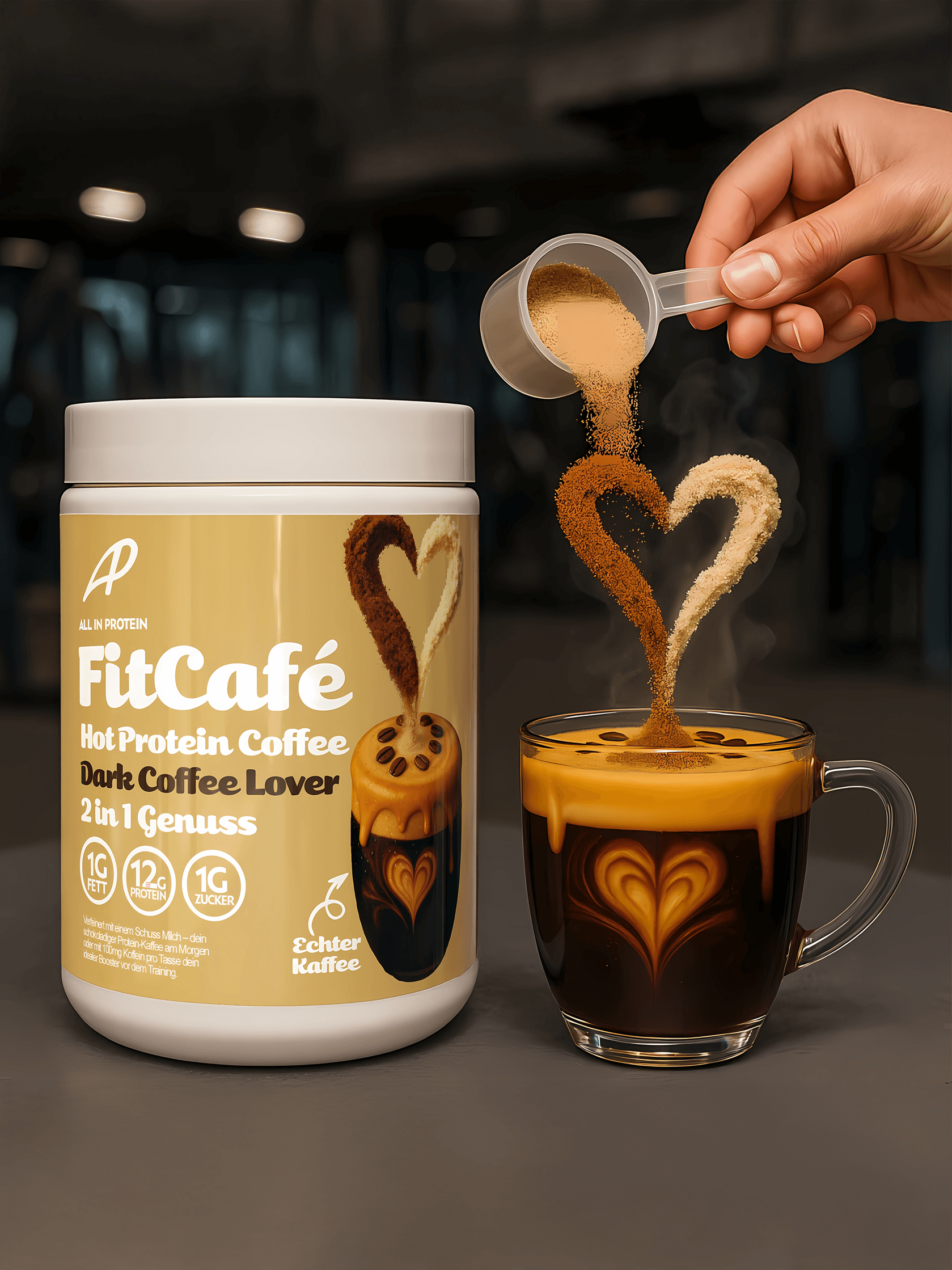 FitCafé Protein Kaffee 450g Packung